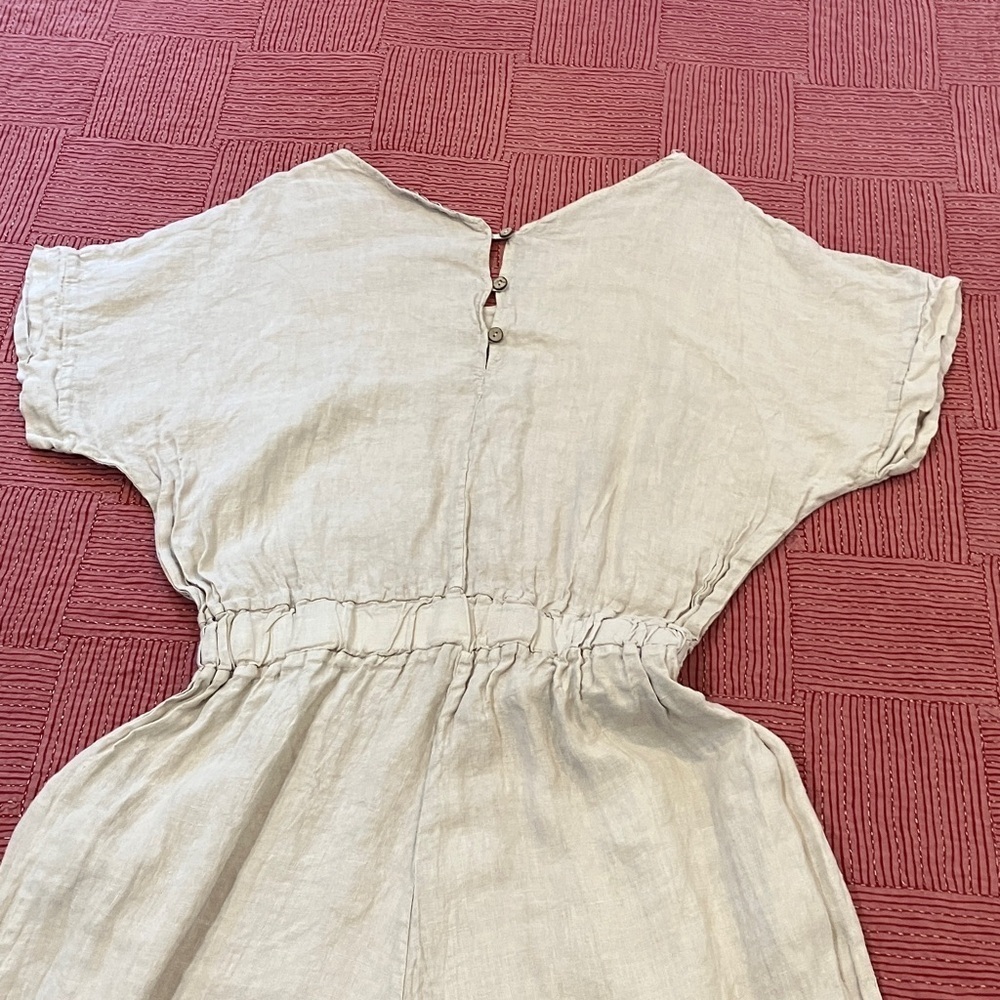 Italian Linen women’s Jumpsuit see photos for dimensions - Picture 12 of 16
